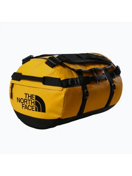 Cestovná taška The North Face Base Camp Duffel S 50 l summit gold/black/npf čierna