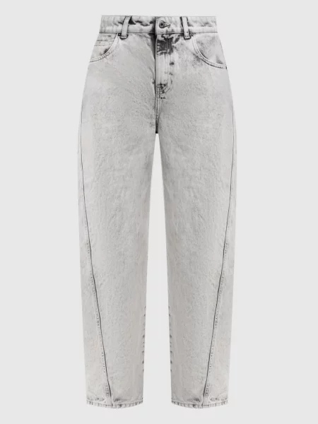 Джинси мом Solotre сірі