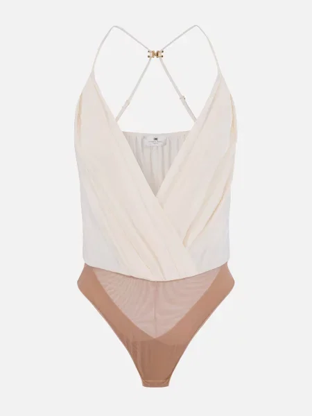 Боді Elisabetta Franchi бежеве