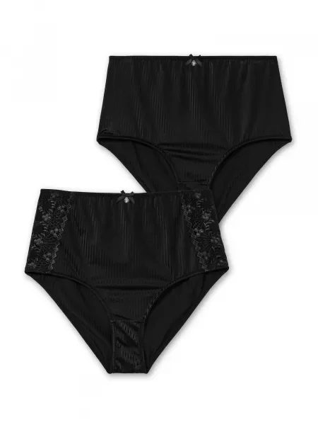 SHEEGO Chiloți modelatori negru