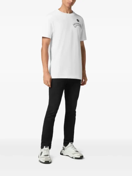 Tricou Philipp Plein alb