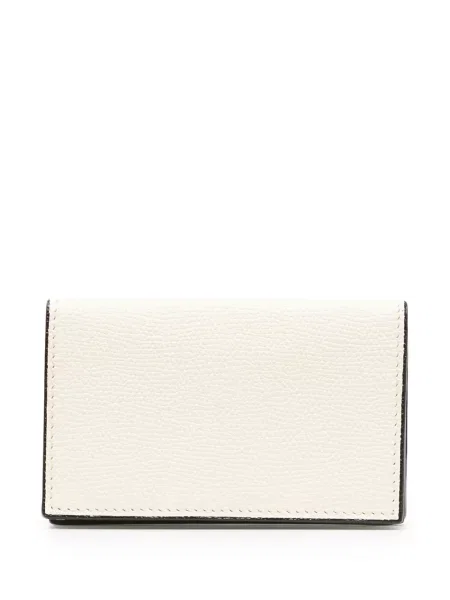 Portofel Valextra din piele alb