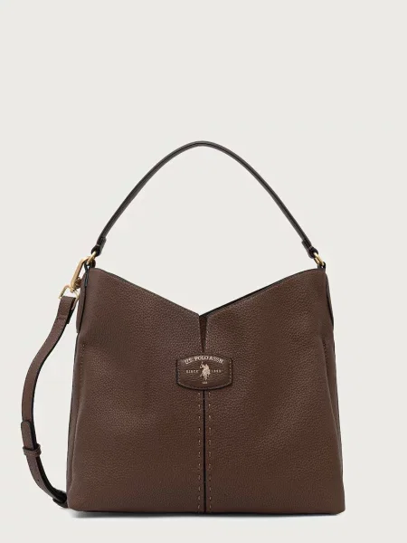 U.S. Polo Assn. geantă crossbody pentru femei CHESTNUT maro