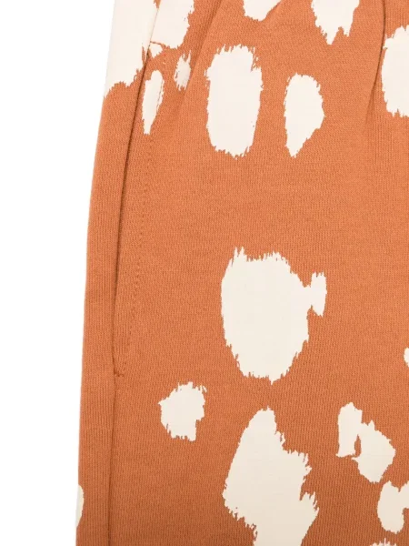 Spodnie dziecięce Stella Mccartney pomarańczowe