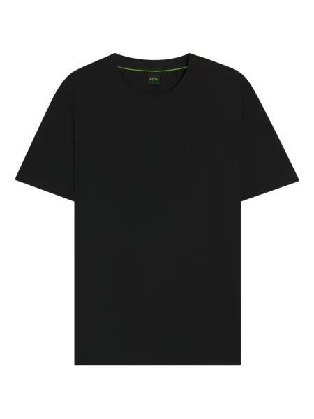 Tricou Boss cu decolteu rotund negru