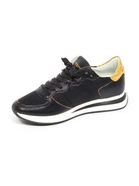 Sneakersy Philippe Model skórzane czarne
