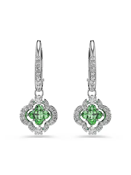 Swarovski cercei pentru femei din metal cu zirconiu cubic UNA