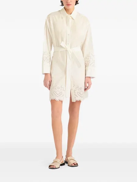 Rochie tip cămașă Momoni cu broderie