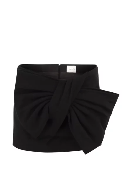 Fusta mini 7 For All Mankind cu funde negru