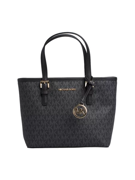 Torebka Michael Kors z nadrukiem czarna