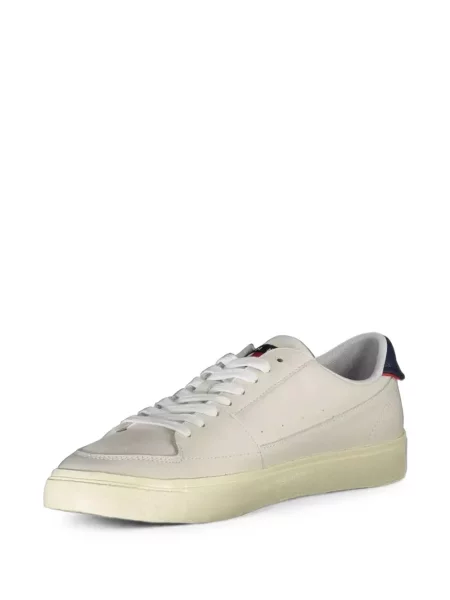 Sneakerși Tommy Hilfiger din piele cu autograf