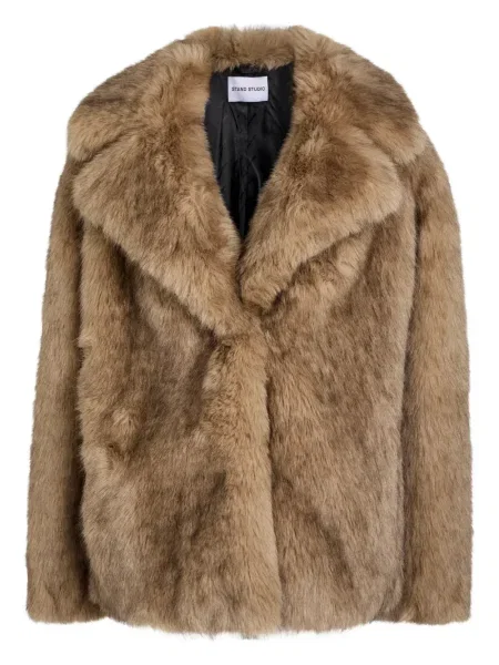 Krótka kurtka Stand Studio brązowa