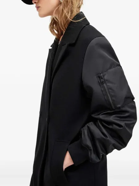 Geacă bomber Allsaints negru