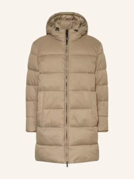 Boss Prošívaná Bunda Ciker khaki