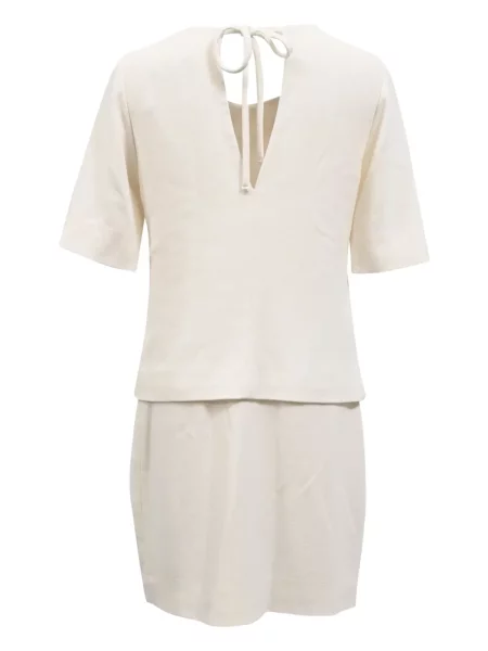 Rochie mini Sandro de costum alb