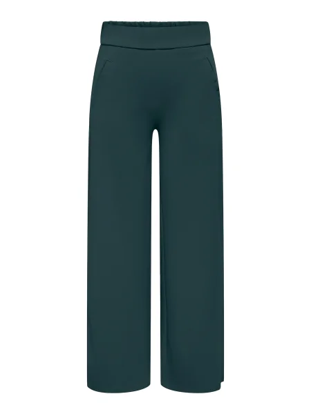 JDY Pantaloni JDYLOUISVILLE CATIA petrol verde