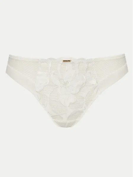 Chantelle Chilot tanga Fleurs Signature alb