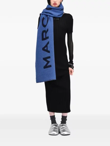 Šál Marc Jacobs modrý