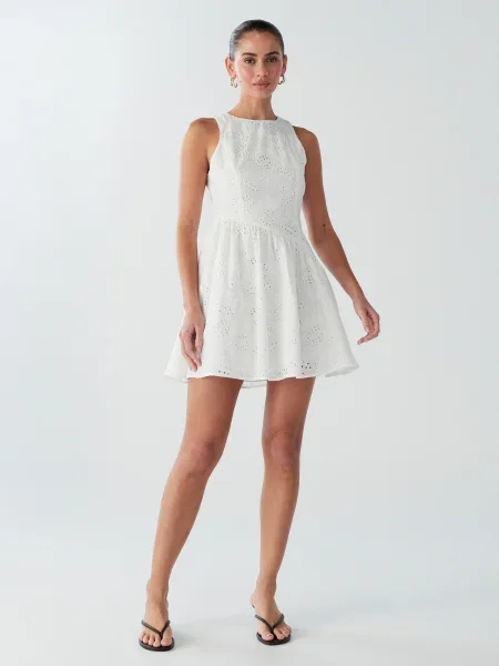 BWLDR Rochie Ember' alb