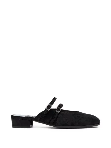Papuci tip mules Carel Paris negru