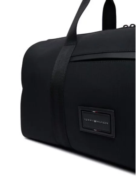 TOMMY HILFIGER Potovalna torba FOUNDATION' črna
