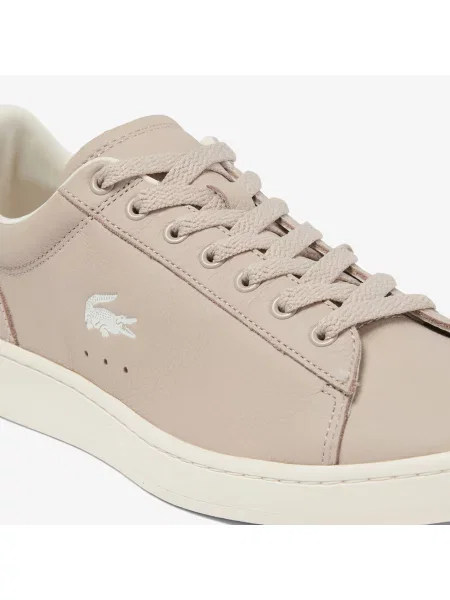 Lacoste Skórzane Sneakersy Carnaby Set szary