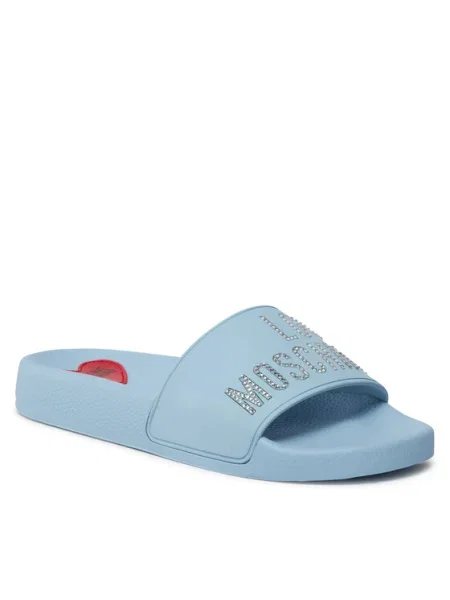 LOVE MOSCHINO Papucs kék