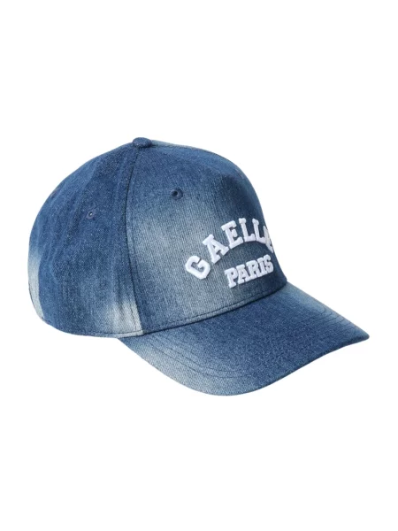Czapka z daszkiem Gaëlle Paris z logo niebieska