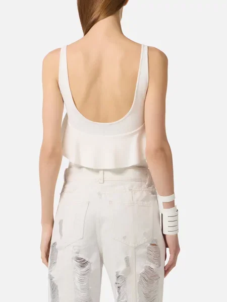 Боді Elisabetta Franchi біле