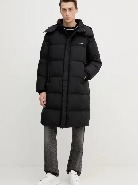 Armani Exchange geacă de puf de iarnă negru