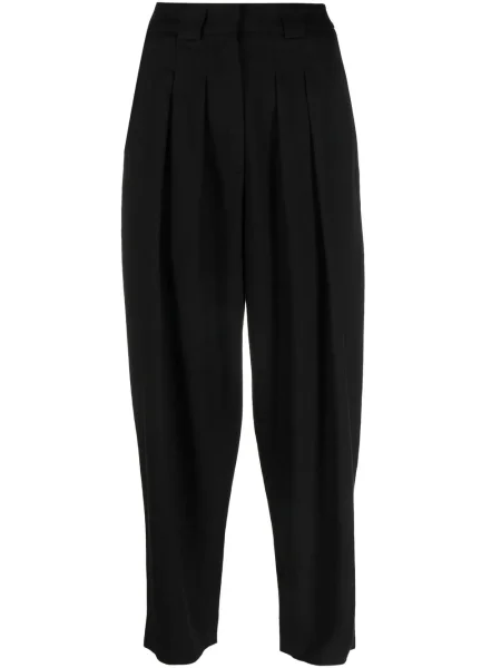 Pantaloni Frame plisate negru