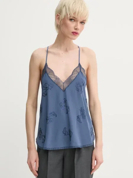 Top Zadig & Voltaire niebieski