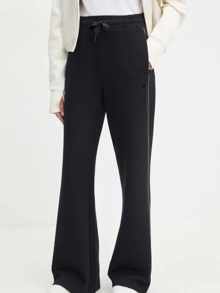 BOSS pantaloni de trening neted negru