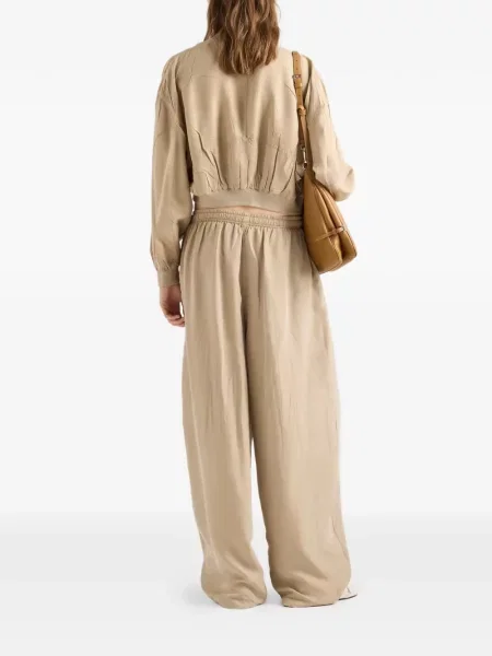 Pantaloni Prada de mătase
