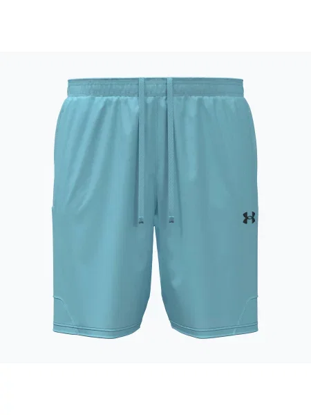 Pantaloni scurți de antrenament pentru bărbați Under Armour Tech Utility blue haze/black negru