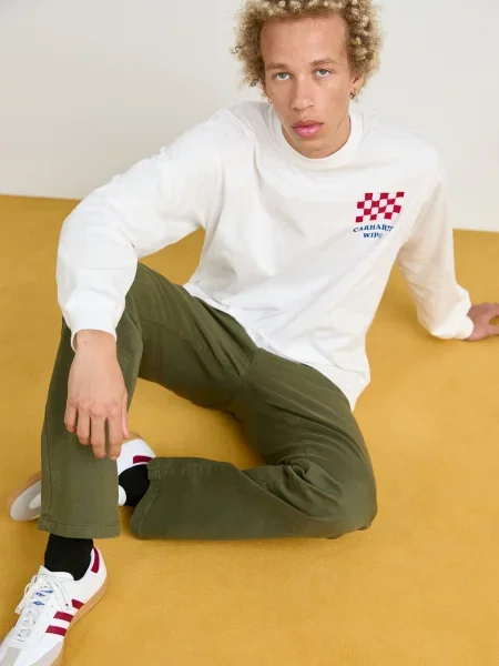 ALPHA INDUSTRIES Chino hlače oliva