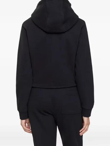 Hanorac cu glugă Burberry de cristal negru