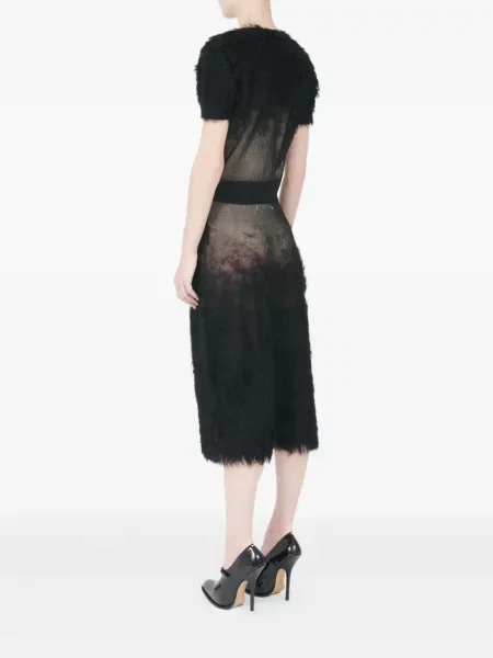 Bluză Maison Margiela scurtă negru