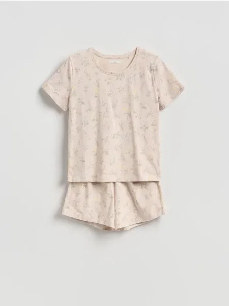 Reserved Pijama din două piese din bej