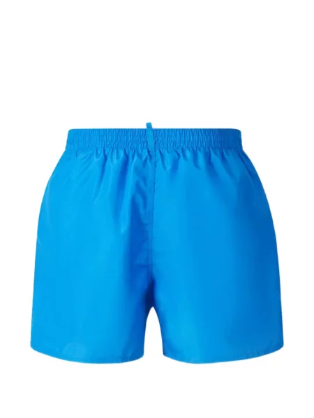 Slip de baie Dsquared2 cu imagine albastru