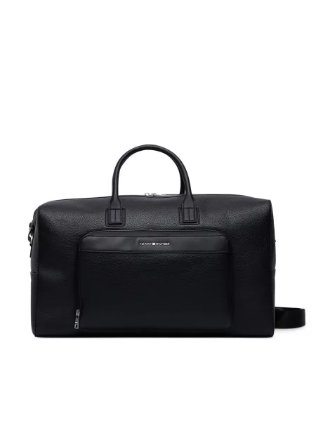 Víkendová taška Tommy Hilfiger Th Central Duffle černá