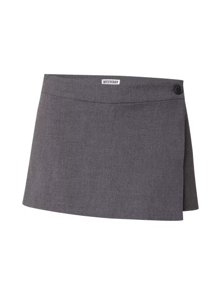 WEEKDAY Pantaloni Layton amestecat gri