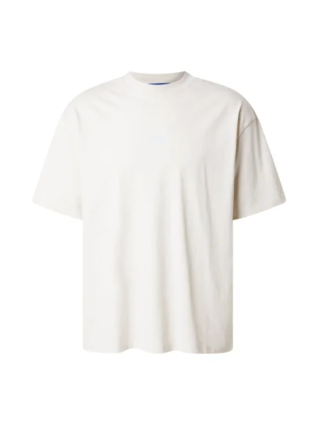 Hugo Blue tricou din barbati bej cu imprimeu alb