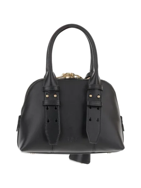 Geanta de piele Pinko din piele negru