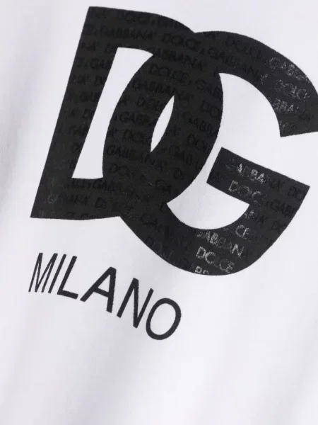 Bluza dziecięca Dolce And Gabbana biała