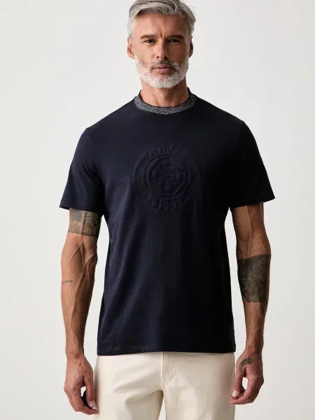 Guess T-shirt μπλε