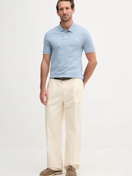 BOSS Tricou polo Passenger albastru