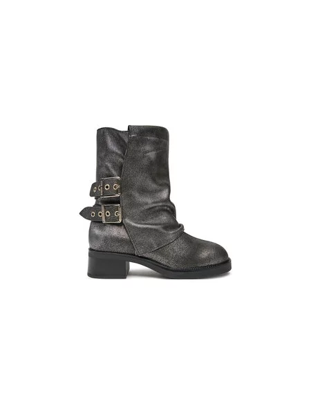 Polokozačky Steve Madden stříbrné