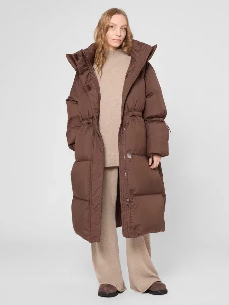 Пуховик PRPY коричневий