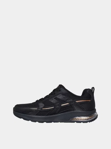 Кожаные кроссовки Skechers черные